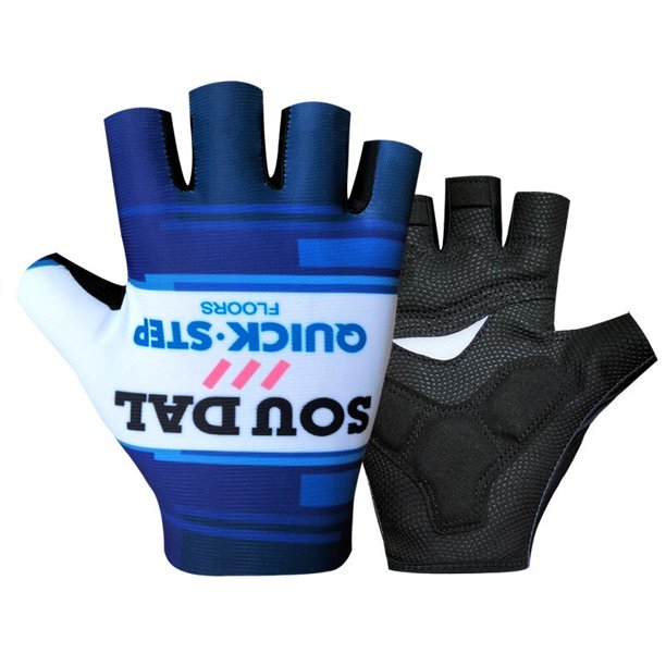 Guantes de Ciclismo de equipo profesional, transpirables, almohadilla de GEL 3D, medio dedo, para deportes al aire libre, 2023 qiuyongming unisex