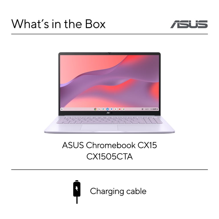 ASUS Chromebook CX15 Laptop, 15.6