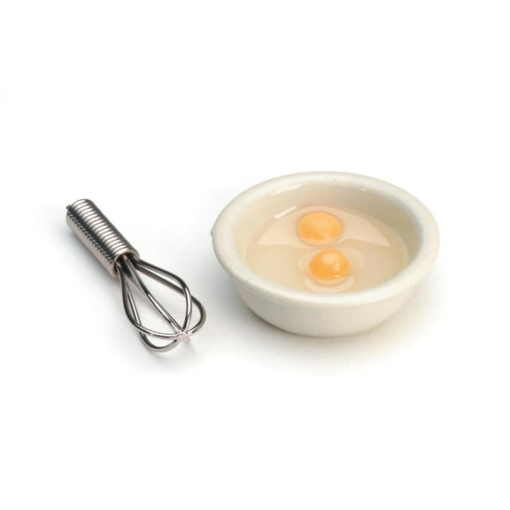 Timeless Minis Miniature Eggs in Bowl and Whisk: 1 set