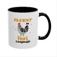 thumbnail image 1 of Taza de café de cerámica con estampado de pollo, 325 ml, tazas de té modernas, leche, cacao, grandes, para el hogar., 1 of 4