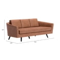 thumbnail image 4 of Divinity Sofa Brown, 4 of 10