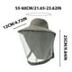 thumbnail image 3 of Sombrero con mosquitera, sombrero para la cabeza con mosquitera, sombrero para el sol con mosquitera, sombrero para abejas, sombrero para cazar, para acampar al aire libre y jardinería., 3 of 4