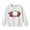 K White, variant on Uxgjfwu Toddler Boys Girls Sweatshirts Long Sleeve Top Spring and Fall Loose Cotton Crewneck Sweatshirts Sizes 2T-5T