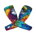 thumbnail image 2 of Balery Colorful Parrot Jungle Dream Cooling Arm Sleeves for Men & Women – Breathable, Moisture-Wicking Arm Sleeves for Women, Men & Kids, 2 of 8