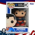 thumbnail image 2 of Funko Pop Superman Chase #07 Dc Comics Clasicos Figura Original Funko Action Comics Hombre De Acero, 2 of 6