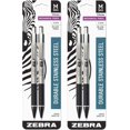 thumbnail image 1 of Lápiz mecánico Zebra Pen M-301 de punta fina de 0,5 mm, paquete de 4 unidades, 1 of 4