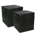 thumbnail image 2 of 25/50 Packs Interlocking Garage Floor Tiles Vented Water Drainage 15.75x15.75'', 2 of 8