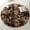Coffee, variant on SAYFUT Super Soft Indoor Modern Shag Fur Area Rugs Fluffy Rugs Anti-Skid Shaggy Kids Rug Dining Room Home Bedroom Carpet Floor Mat Diameter 48in/ 63.78in/ 72in Round Soft Rug
