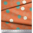 thumbnail image 3 of Soimoi Poly Georgette Fabric Geometric & Polka Dots Fabric Prints By Yard 42 Inch Wide, 3 of 3