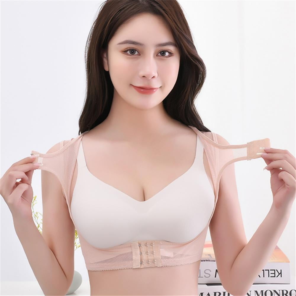2-Pack X Strap Bra Support for Women Chest Brace up Posture Corrector  Shapewear Tops Vest Chest Breast Support 