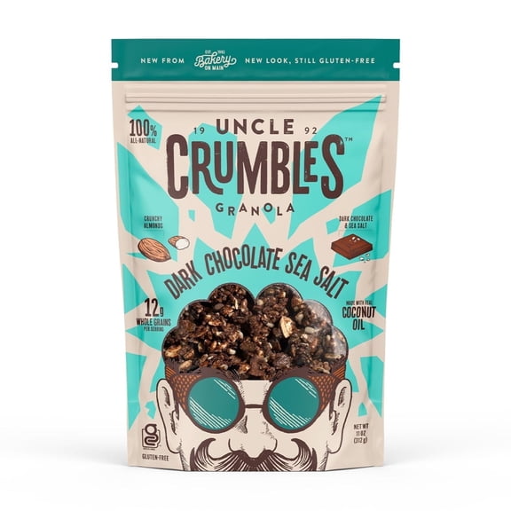 Uncle Crumbles Dark Chocolate Sea Salt Granola - 11oz