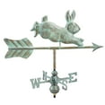 thumbnail image 6 of Rabbit Garden Weathervane - Blue Verde Copper w Garden Pole, 6 of 7