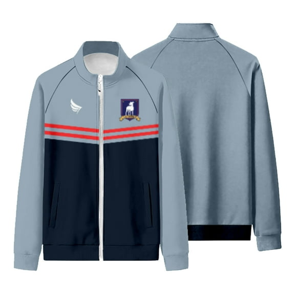 Ted Lasso A.F.C. Richmond Zipper Sweatshirt Long Sleeve Cosplay Sportwear Women Men Streetwear Jersey