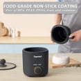 thumbnail image 3 of TOPWIT Rice Cooker Small, 2-Cups Uncooked, 1.2L Mini Rice Cooker with Non-stick Coating, BPA Free, Portable Rice Maker with One T, 3 of 7