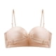 thumbnail image 1 of Gibobby Brasier de Cierre Frontal Botón frontal Sujetador de levantamiento de senos Albaricoque Sin tirantes Sin respaldo Sujetadores push-up adhesivos para mujeres(Beige,Grande), 1 of 4