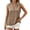 AB475 Khaki, variant on Fashionable Sleeveless Tank Tops For Womens Solid Color V Neck Summer T Shirts Comfortable Soft Ladies Work Business Blouse Khaki Size S