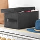 thumbnail image 2 of Caja De Almacenamiento Whitmor Negra 33X25.4X19.1 Cm, 2 of 3