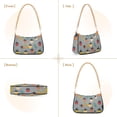 thumbnail image 7 of FORMRS Womens Shoulder Bag with Chain Strap Clutch Purse Cute Tote Handbag, Cute Acorns Pattern, 7 of 7
