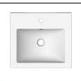 thumbnail image 2 of Nameeks 8025/B-Three Hole Scarabeo 20-1/8" Ceramic Wall Mounted / Vessel Bathroom Sink -, 2 of 3