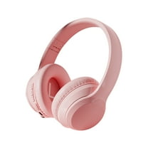 Wireless Bluetooth Headphones Over Ear ,HiFi Foldable Intelligent Noise Reduction Adjustable Wireless Headset with Microphone,Stereo Headphone with Deep Bass for Sports Travel Cellphone Tablet