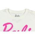 thumbnail image 3 of Barbie Women's Pink Logo Graphic Print Adult T-Shirt, 3 of 3