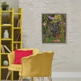 thumbnail image 2 of Stupell Industries Majestic Golden Panther Gray Framed Floater Canvas Wall Art design by Vincent Hie, 31 x 25, 2 of 9