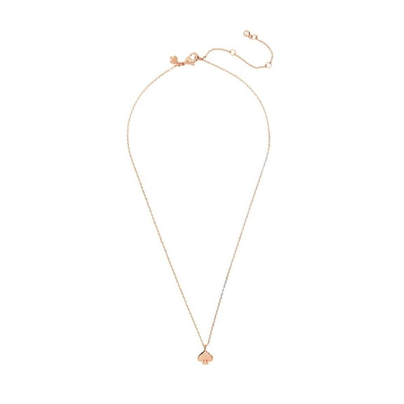 Kate Spade New York Women's Everyday Spade Metal Mini Pendant in Rose Gold
