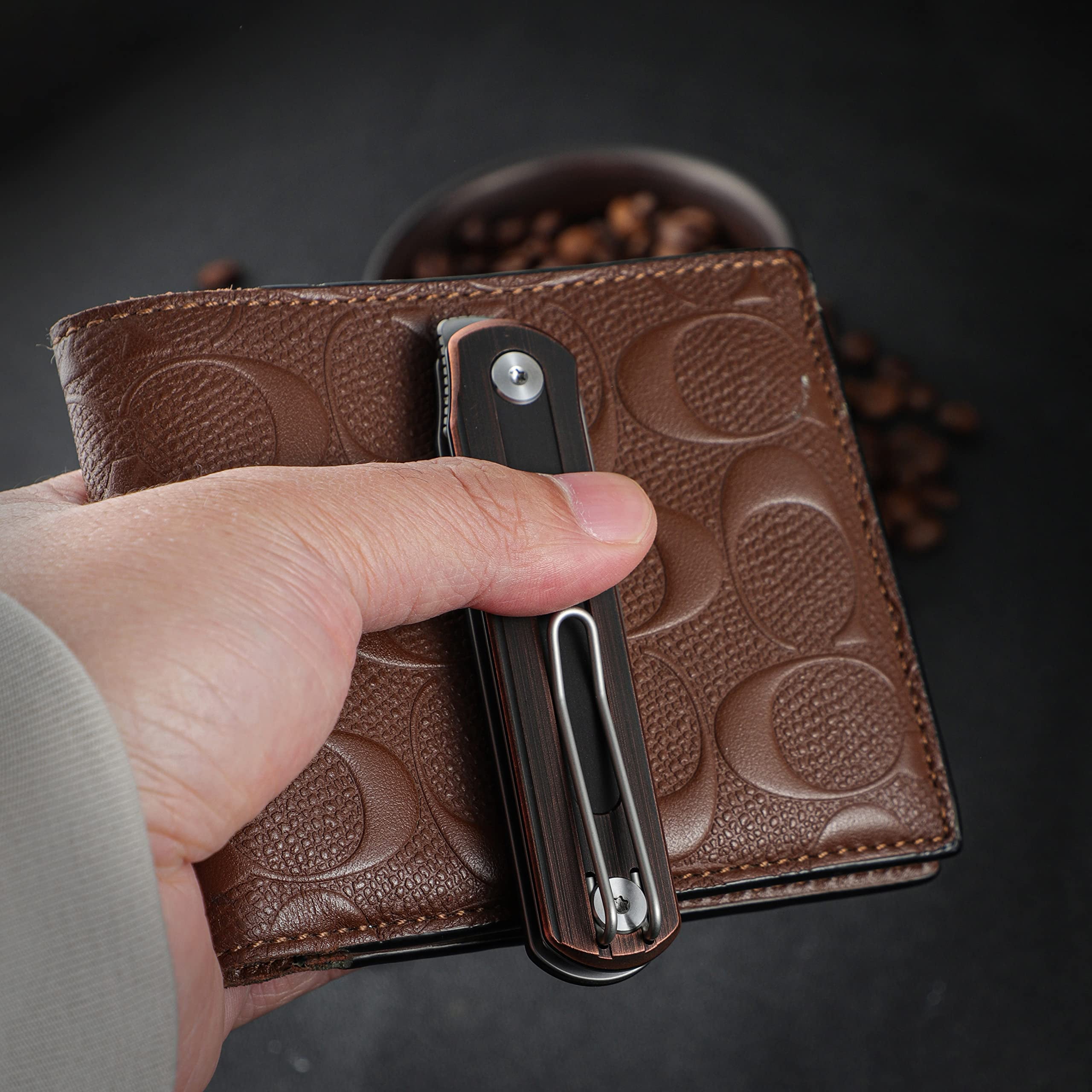 CIVIVI Foldis Pocket Folding Knife 2.67-in Nitro-V Steel Blade Slip Joint Knife C21044-1