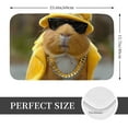 thumbnail image 2 of Pofeuu Heavy Metal Style Guinea Pig Print Flannel Doormats Rug16"x24"Rug Washable Doormats Indoor Outdoor Rugs for Layered Front Door Mats, Porch, Kitchen, Entryway, 2 of 7