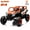 Orange, variant on Joyracer 4WD 24 Volt Ride on Toys, 2 Seater Power UTV Wheels with Remote, Outdoor Toys with 4x200W Motor, LED Light, Bluetooth, Spring Suspension, Green