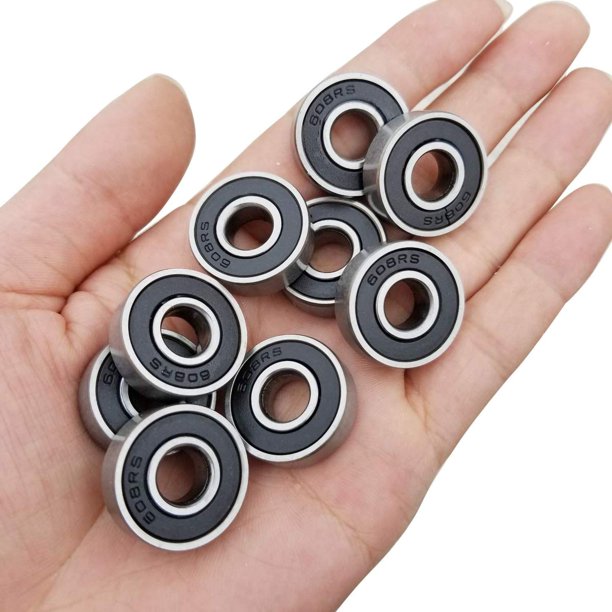 Lot De 40 Roulements à Billes 608 ZZ, 8x22x7 Mm, En Acier Carbone, Pour Skate, Scooter, Patins à Roulettes