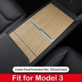 thumbnail image 3 of Lefu Car Carbon fiber Center Console Panel Sticker Film Trim for Tesla Model 3, 3 of 8