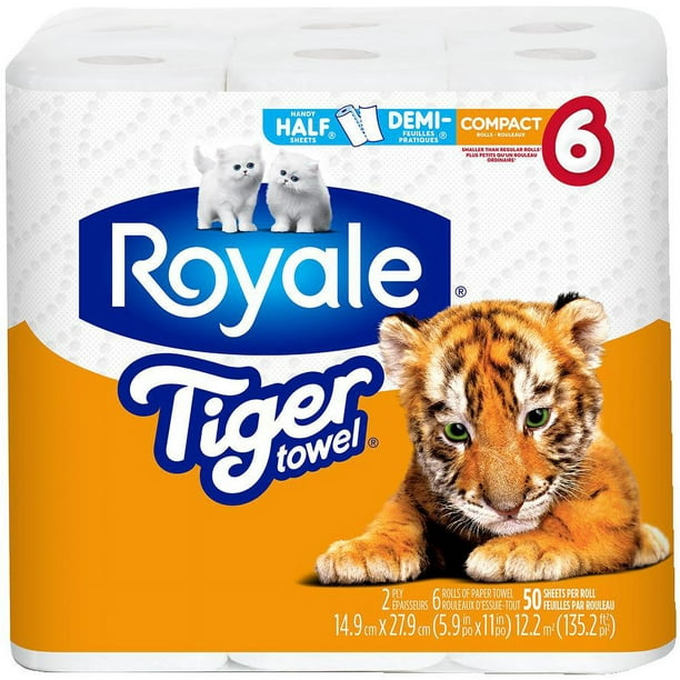 Serviette en Papier Tigre Royale