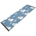 thumbnail image 2 of Cartoon Sheep Stars Clouds Runner Area Rug 2x6 Soft Non-Slip Washable Bedside Carpet for Hallway Bedroom Living Room Home Decor, 2 of 8