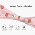 thumbnail image 4 of Yiaed Floral Strawberr Print Sports Headbands,Moisture Wicking Workout Headband, Sweatband Headbands for Running,Cycling for Women and Men, 4 of 8