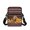 Southwestern Style Horse & Sunflower Print, variant on Chririnla Christmas Satchel Sling Bag Featuring Corgi String Lights, Adjustable Zippered over Shoulder Bag for Women for Shopping and Travel