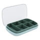 thumbnail image 4 of Contenedor de caja de ABS caja de tableta sellada portátil contenedor de medicina de almacenamiento de gran capacidad de 7 rejillas verde para viajes ANGGREK Otros, 4 of 8