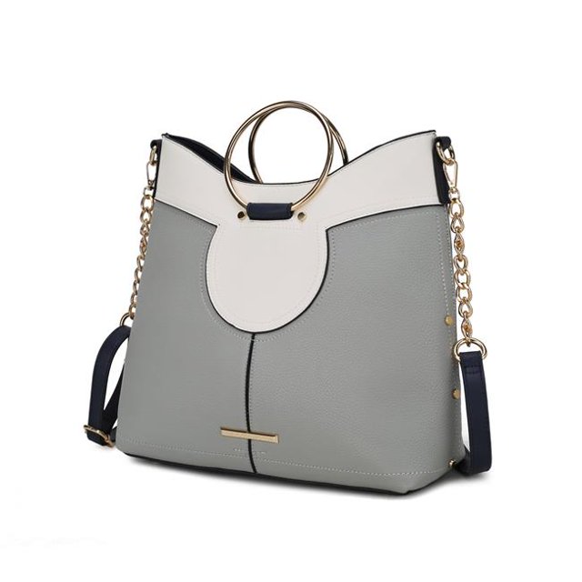 MKF Collection by Mia K. MKF-X438DM Kylie Top Handle Satchel