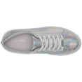 thumbnail image 3 of JSlides LACEE Metallic Lace-up Round toe Platform Sneaker, SILVER METALLIC (6.5, SILVER METALLIC), 3 of 5