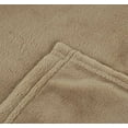 thumbnail image 3 of Light Baby Blue, 90x108 inch Velvety Soft Classic Solid Plush Fleece Throw Blanket, 3 of 3