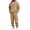 Camel_001, variant on Sweat Suits for Men 2 Piece Casual Loose Fit Zipper Drawstring Hoodies Sweatshirt & Comfortable Soft Joggers with Multi Pockets Orange M