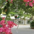 thumbnail image 4 of FONMY 11 inch Hanging Garden Decor Multicolor Gazing Ball Spiral Tail - Wind Spinner, 4 of 6