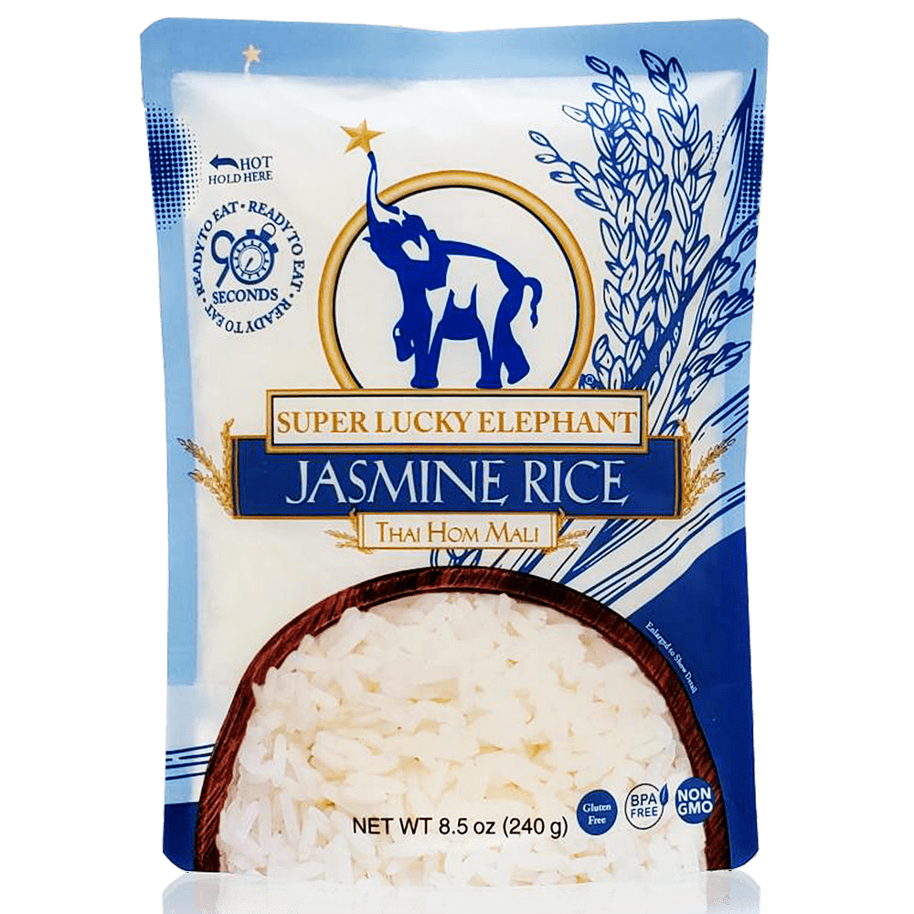 Super Lucky Elephant Ready To Eat Jasmine Rice, 8.5 oz