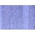 thumbnail image 1 of Ahgly Company Indoor Rectangle Solid Blue Modern Area Rugs, 2' x 4', 1 of 4