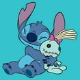 thumbnail image 2 of Girls Lilo & Stitch Friends Hugging T Shirt, 2 of 4