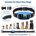 thumbnail image 4 of Rechargeable Dog Bark Collar,Anti Barking Collar for Small Medium Large Dogs,No Harm Dog Trainer(Blue), 4 of 7