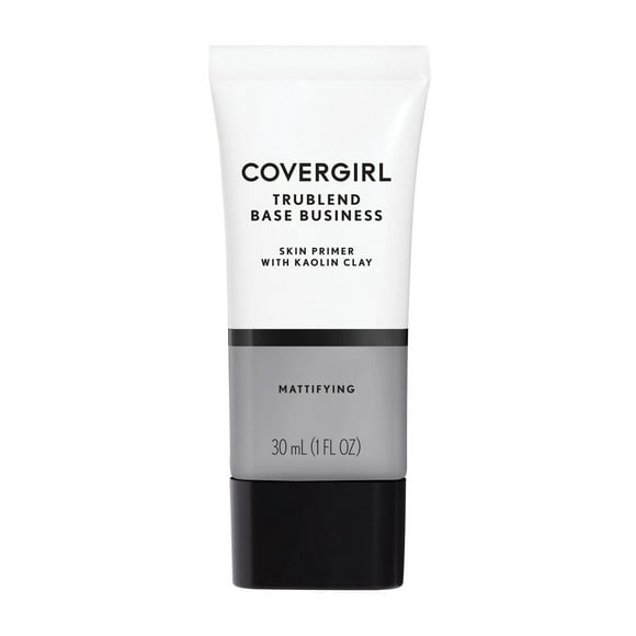 COVERGIRL TruBlend Base Business Skin Primer, Lightweight Primer, Blurs Imperfections, with Coconut Water, 24H Moisturization, 100% Cruelty-free