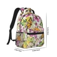 thumbnail image 2 of Goofa Butterflies2 Pattern Comfortable Student Backpack - Ergonomic Design, Durable, Water-Resistant, Multi-Compartment,Travel, and Outdoor Activities, 2 of 5