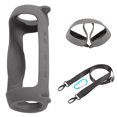 thumbnail image 2 of Funda de silicona para altavoz SUSUchens, funda protectora a prueba de golpes, absorción de impactos, instalación sencilla, funda de silicona antipolvo para JBL Charge 5, gris oscuro, 2 of 8