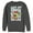 Charcoal Heather, variant on Men's SpongeBob SquarePants Christmas Let It Snow Sweatshirt Charcoal Heather Medium